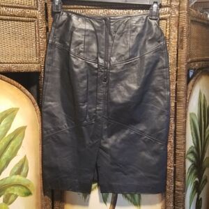 Pelle Real Leather skirt